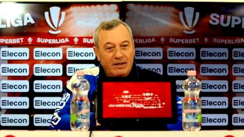 Mircea Rednic i-a pus gând rău lui Nicolae Dică, înainte de FC Voluntari - UTA Arad: „Am pierdut două puncte ca fraierii