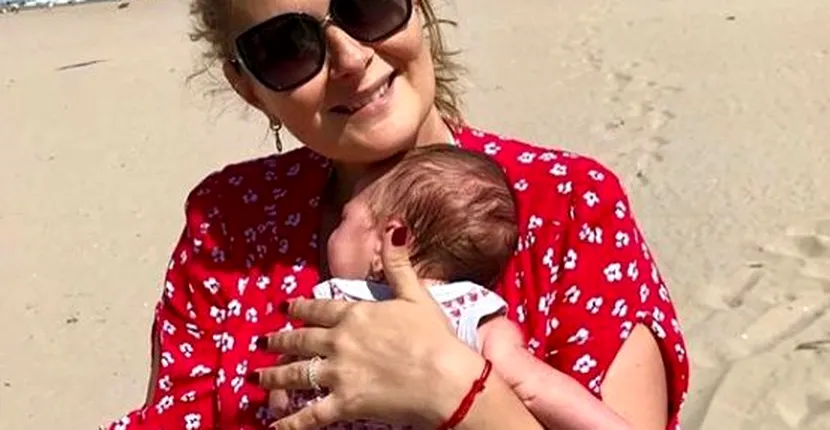 Alessandra Stoicescu şi-a botezat fetiţa! Cât de mult a slăbit prezentatorea tv