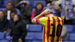 Momente dificile pentru Messi la Barcelona. FOTO Mesaj emoționant pentru starul argentinian după victoria cu Bilbao