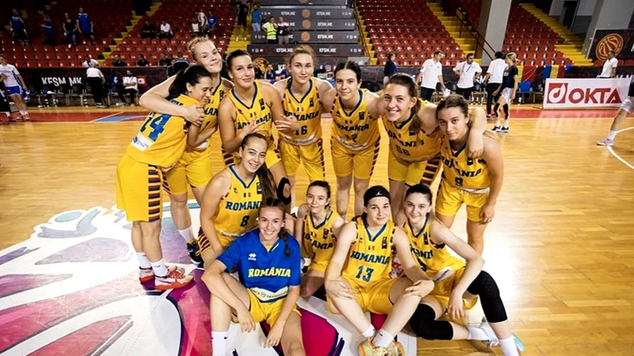 România, locul 10 la FIBA U20 Womens European Championship! Am pierdut ultimul meci contra Elveției