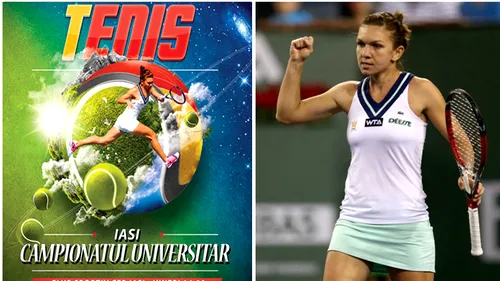 Start în Campionatul Universitar de Tenis. Halep: 