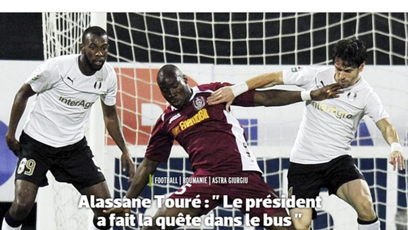 Astra reacționează după acuzațiile lui Alassane Toure: "A primit 30.000 de euro pentru 225 de minute jucate și a plecat 'uitând' să restituie 5.000 de euro"