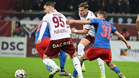 Rapid București - FCSB 0-0, în etapa 29 din Superliga. Campioana urcă pe primul loc, deși a jucat 55 de minute în inferioritate