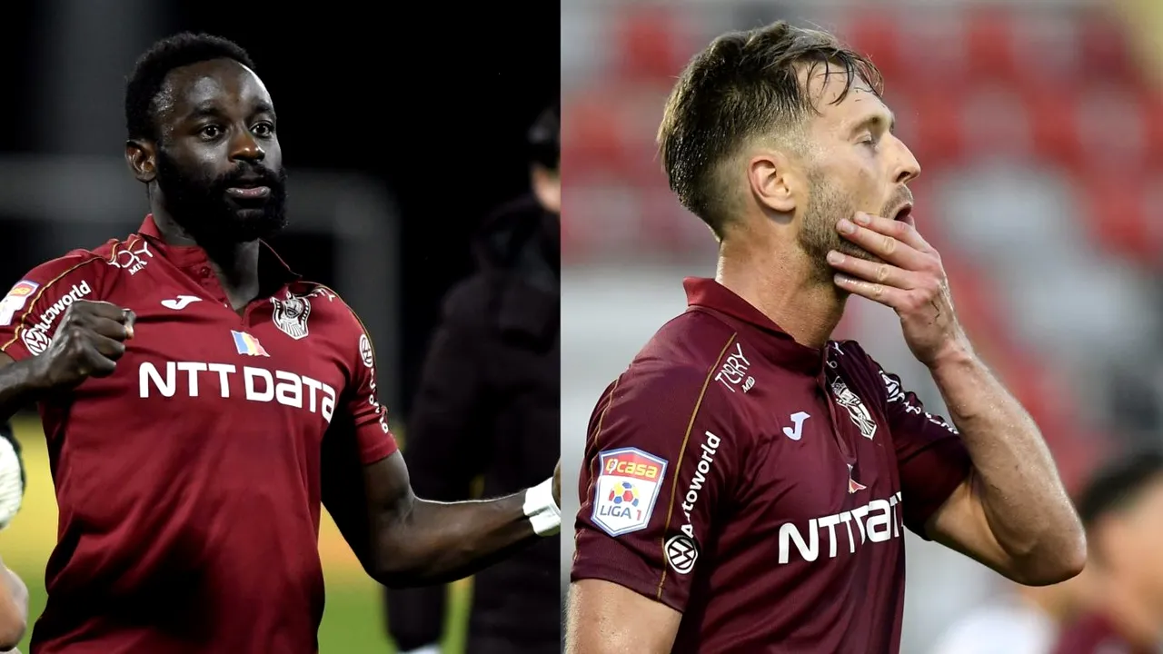 CFR Cluj îi spulberă „visul” lui FCSB! De ce Damjan Djokovic și Kevin Boli nu pot ajunge la roș-albaștri: „Nu e în pericol să devină liber de contract!”