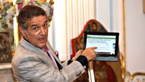 'Gigi is now online'!** Becali a descoperit site-ul care îl scapă de țepe pentru 10.000 de euro pe an! "Îți arată tot - PAC, PAC!"