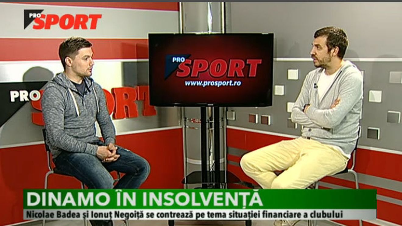 VIDEO - ProSport Raport. Costin Ștucan și Cristi Scutariu au discutat despre situația de la Dinamo, club care a cerut intrarea în insolvență