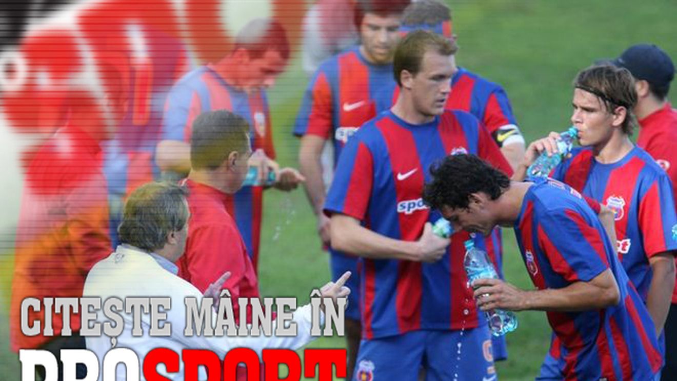 Jucătorii Stelei încearcă imposibilul**