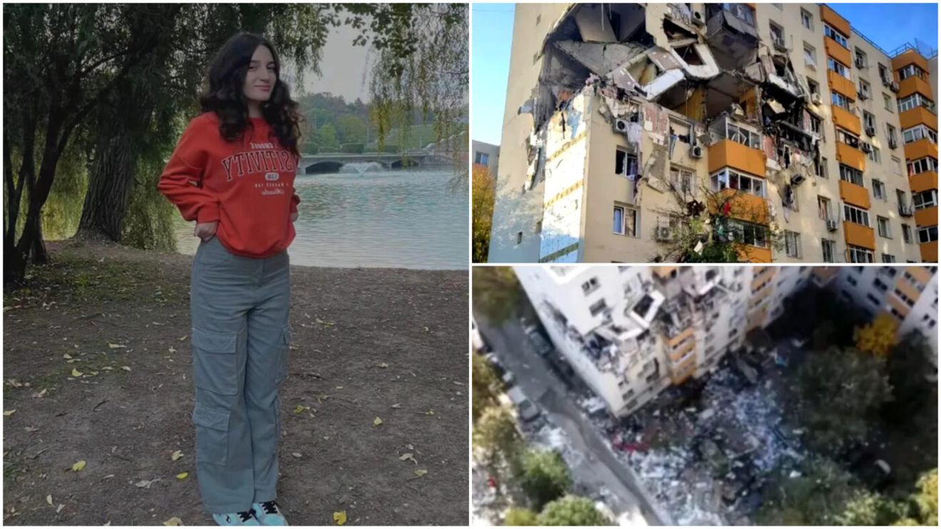 Cine este fata care s-a prăbușit de la etajul 7 la etajul 5 în urma exploziei din Rahova. Gest impresionant pentru tânără: „Cea mai grea luptă a vieții ei”