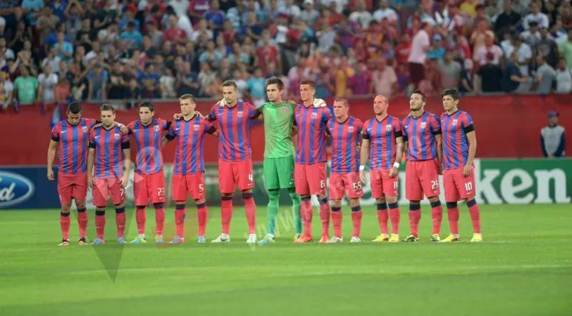 Moment oribil în startul partidei dintre Steaua și Legia! Arbitrul Rizzoli, dezgustat de reacția fanilor de pe Național Arena