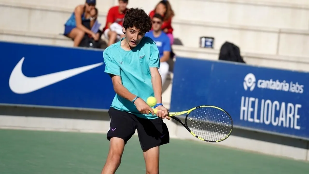Vărul primar al lui Rafael Nadal a debutat în circuitul profesionist de tenis la 16 ani! Cum s-a descurcat fiul lui Toni | VIDEO