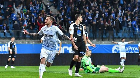 U Craiova - Gaz Metan 2-1 | Victorie uriașă pentru olteni. Universitatea urcă pe primul loc