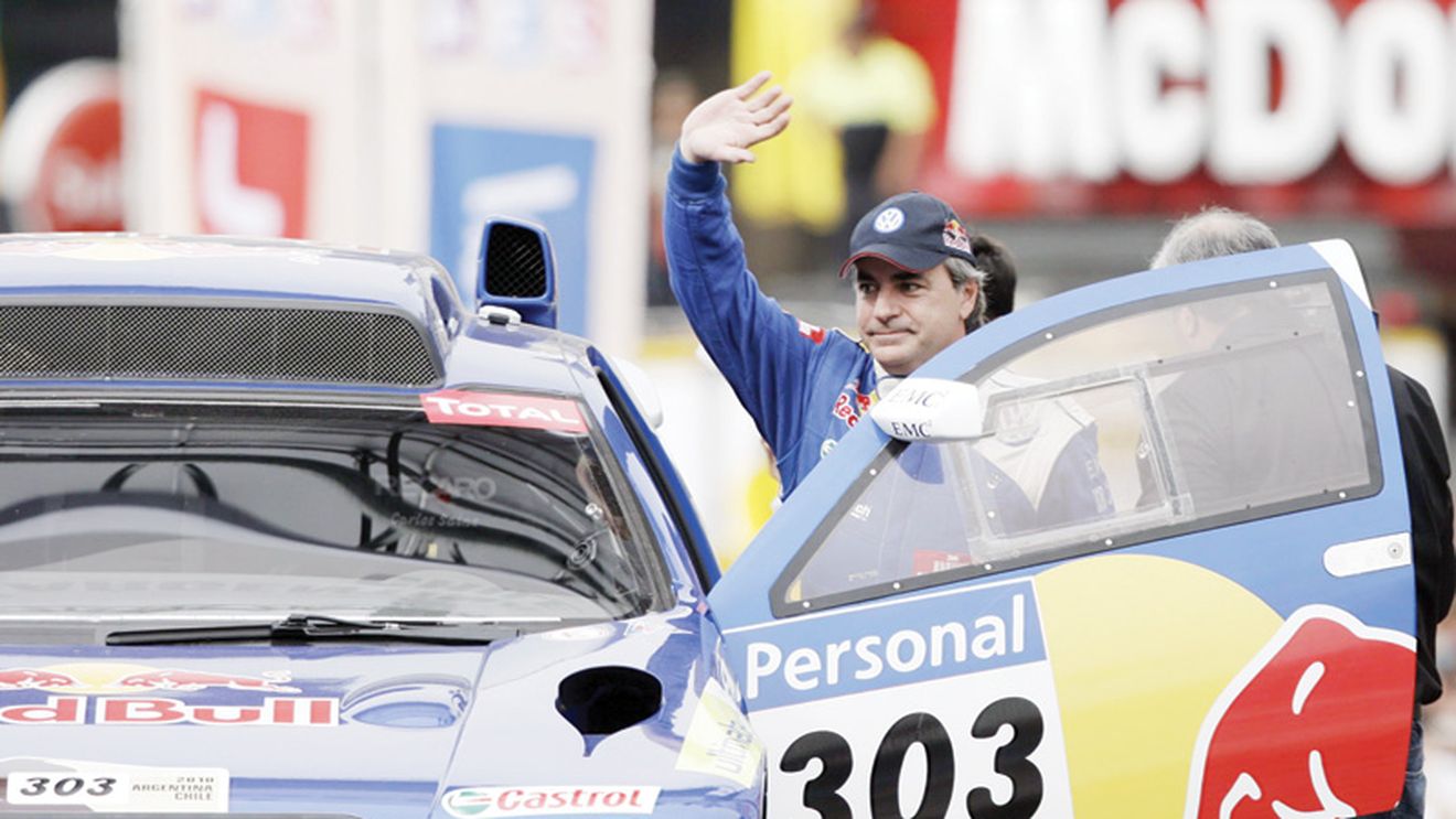 Carlos Sainz,** regele Dakarului