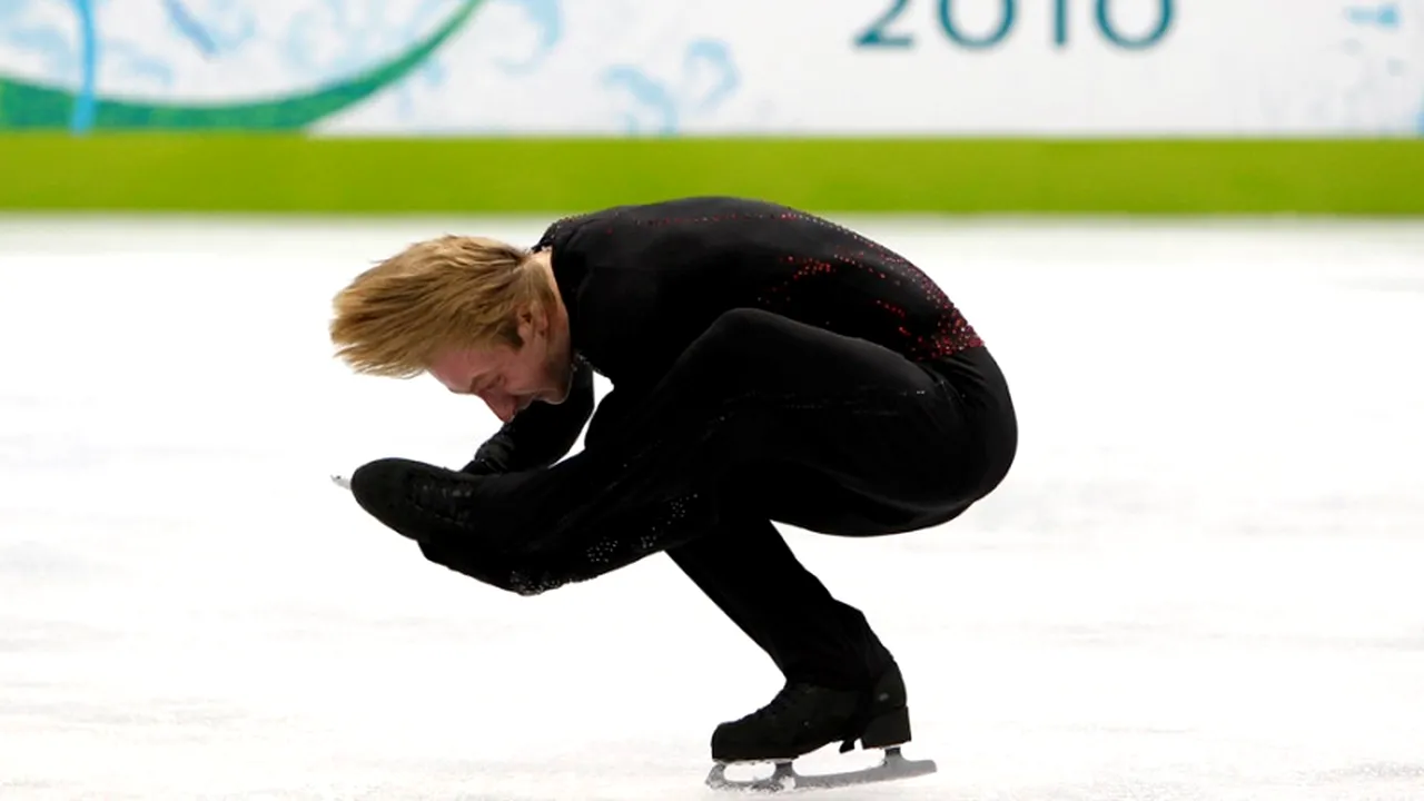 Și campionii pierd!** Evgheni Plușenko, doar argint in proba de patinaj artistic!