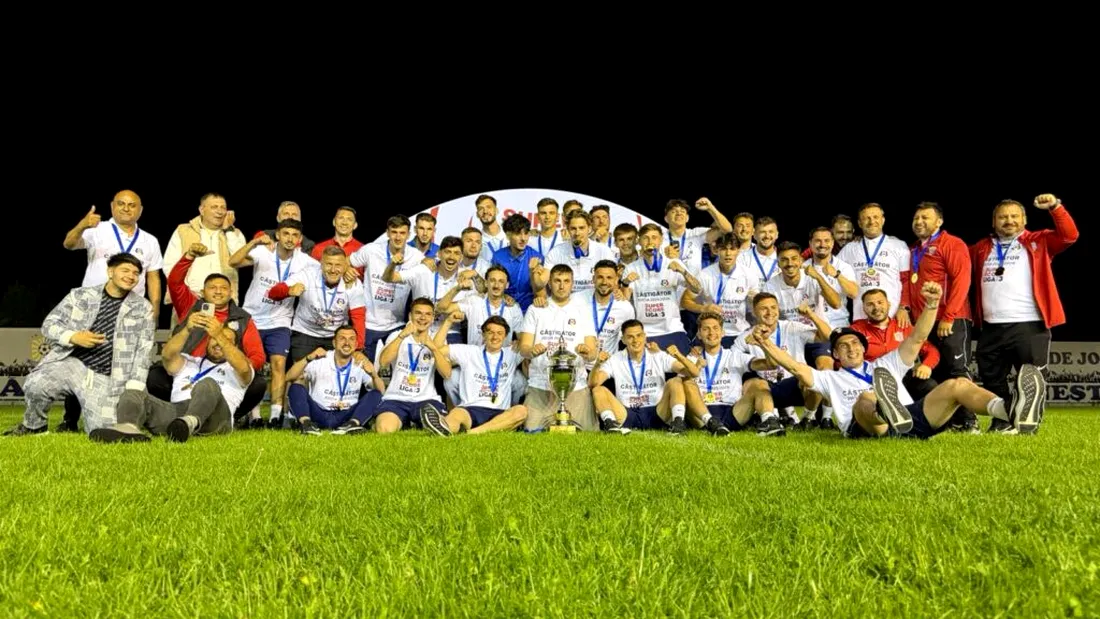 CSL Ștefăneștii de Jos va juca în premieră în Liga 2! Performanță istorică pentru echipa din Ilfov: ”E rezultatul muncii, ambiției și sacrificiului”