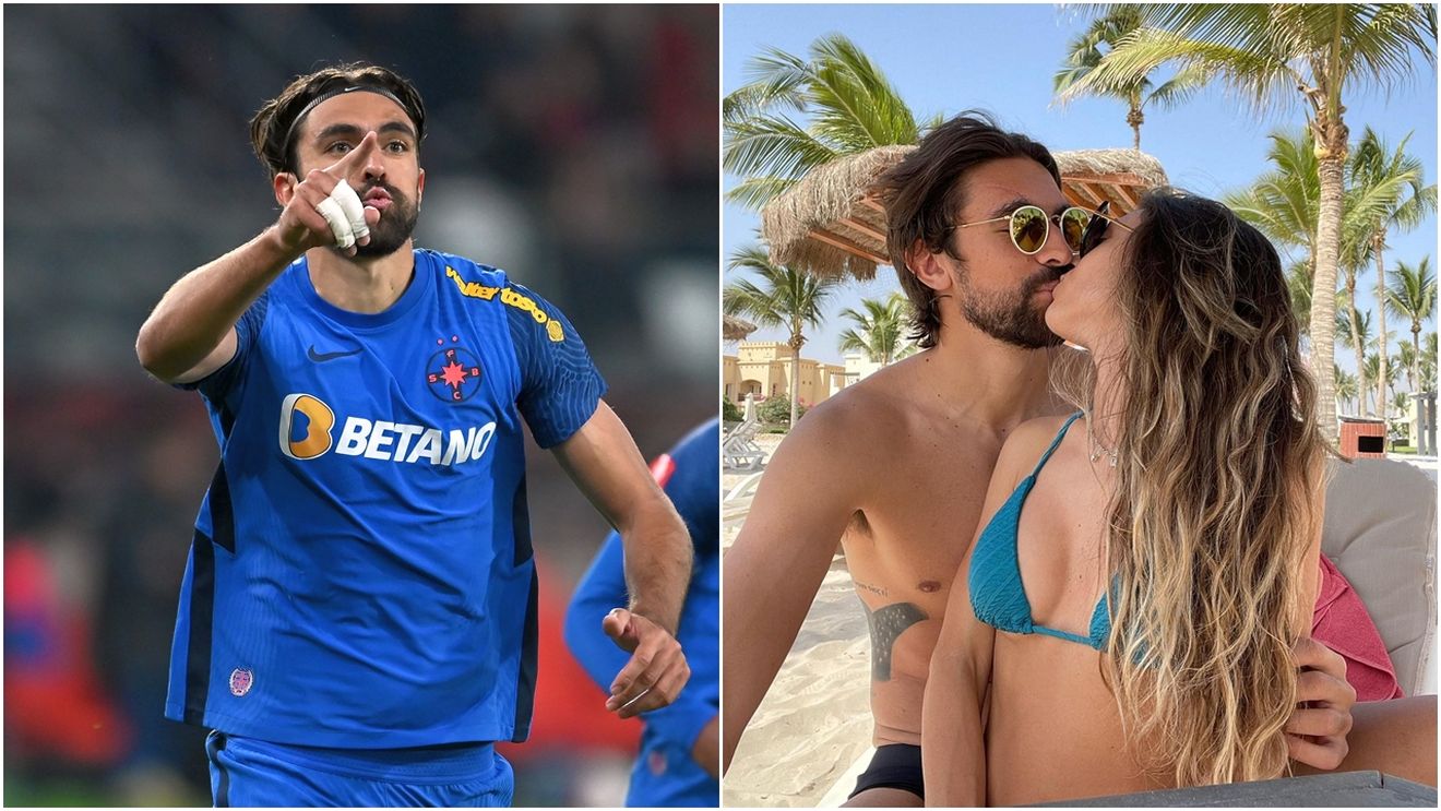 Andrea Compagno a dezvăluit cui dedică golurile pe care le marchează la FCSB: „A făcut sacrificii pentru mine!”