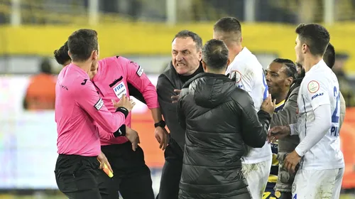 A venit sancțiunea sportivă pentru bașkanul care a bătut arbitrul în Turcia: câți ani a fost scos din fotbal și amenda uriașă pe care o plătește clubul! Urmează închisoarea?