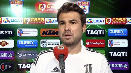 Adrian Mutu pune tunurile pe arbitri după eșecul suferit de FC U Craiova: „Ce să mai spun? Frustrarea e mare”