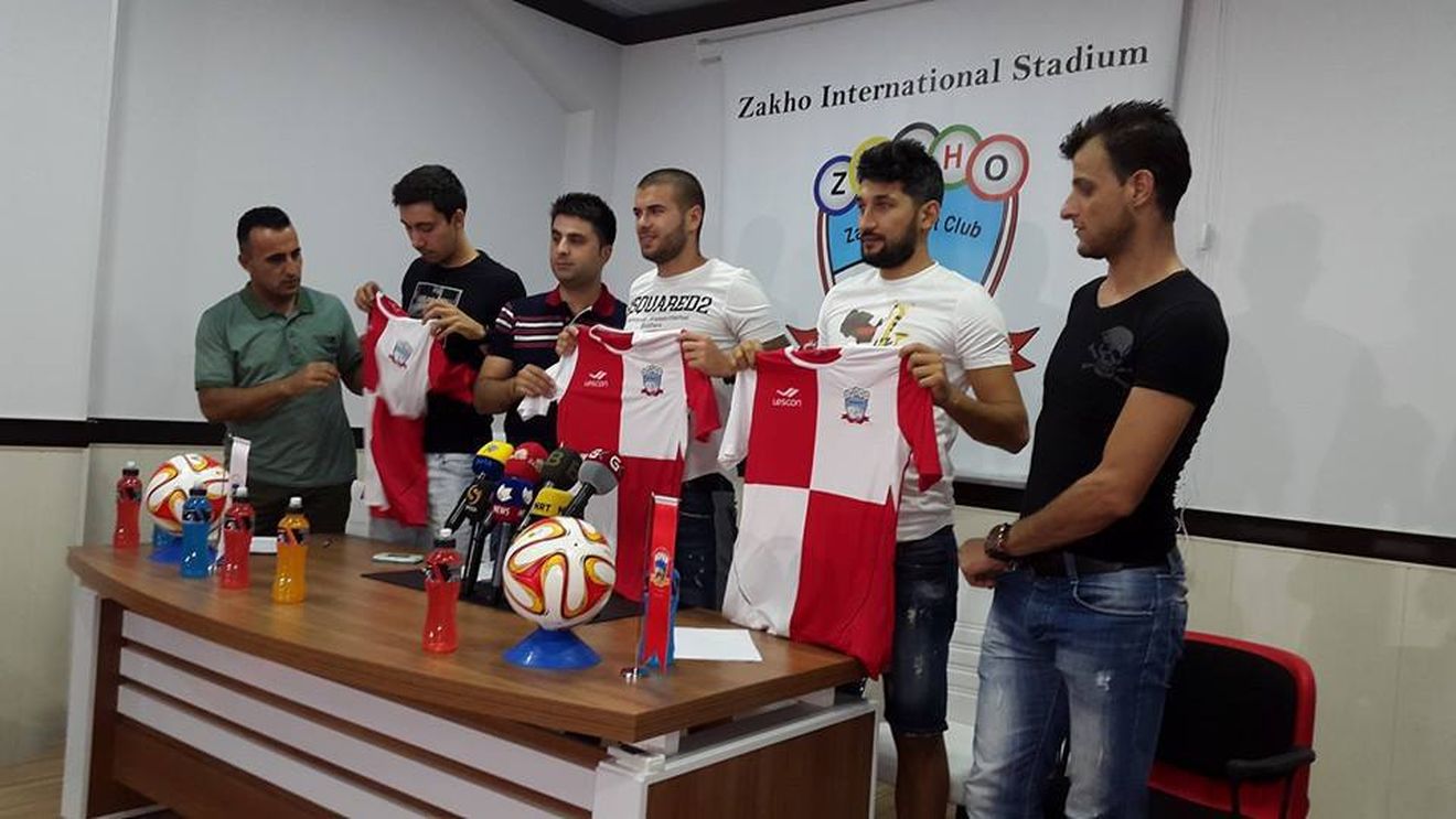 Florin Costea, Daminuță și Leca au fost prezentați oficial la noul lor club din Irak. Ce numere vor avea pe tricou românii antrenați de Ilie Stan