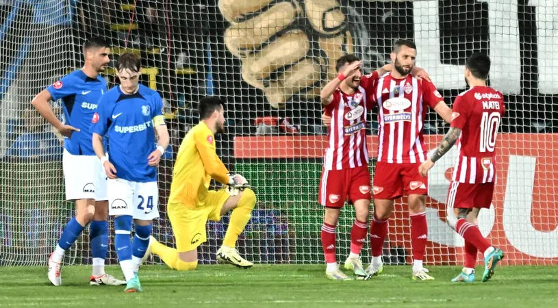 Safranko a ieșit șifonat după hattrick-ul cu Farul. Cum arată glezna atacantului de la Sepsi. FOTO 