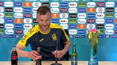 Replică genială pentru Cristiano Ronaldo și Pogba! Show la conferința de presă de la Arena Națională: „Rog companiile să mă contacteze”