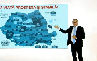 Topul judeţelor în funcţie de salariul mediu. În Bucureşti se câştigă aproape dublu faţă de Teleorman