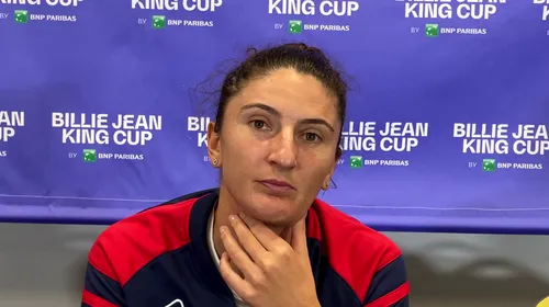 Irina Begu, prima reacție după înfrângerea cu Magda Linette din Fed Cup: „Eu sunt mândră de mine!” Unde s-a pierdut meciul | VIDEO EXCLUSIV