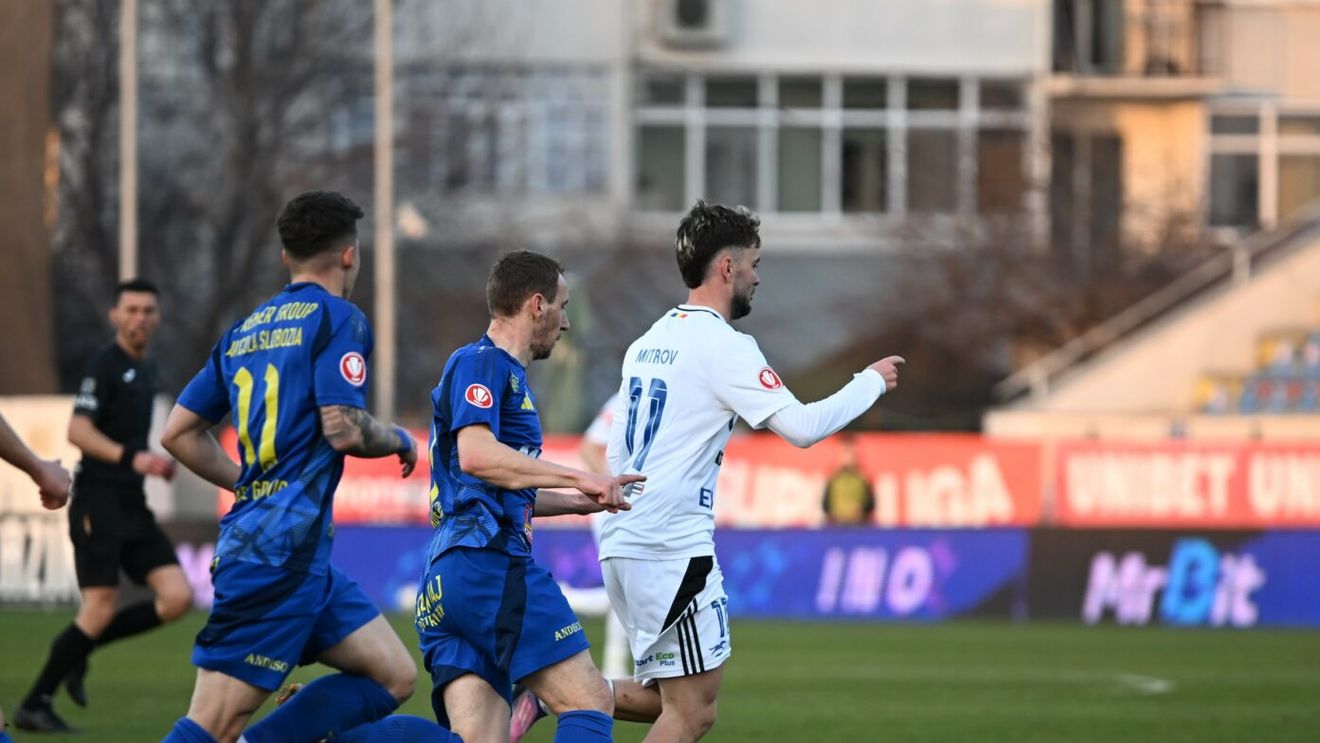 FC Botoșani - Unirea Slobozia 3-2, în prima etapă din play-out-ul Superligii. Moldovenii au obținut victoria în prelungiri, la primul meci după revenirea lui Marius Croitoru!