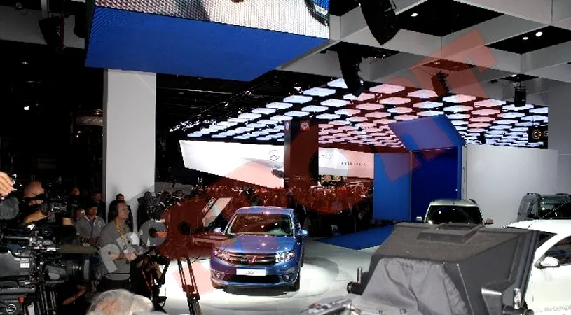 FOTO: **Dacia a lansat noul LOGAN și noul SANDERO, la Salonul Auto Paris 2012!