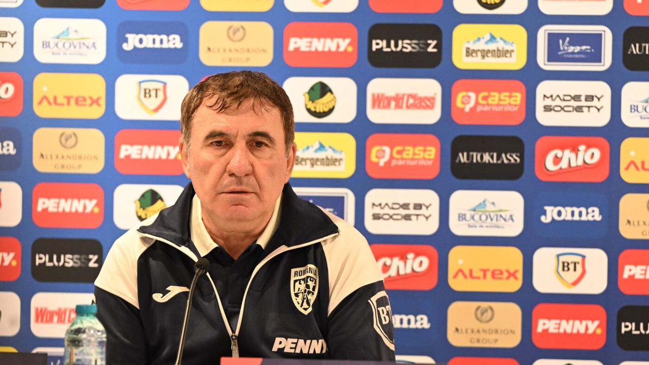 Gică Hagi a anunțat primul titular cu Bosnia-Herțegovina: „Dacă e sănătos, mâine va juca la mijloc”