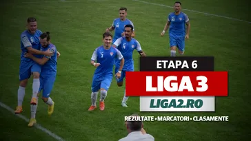 Liga 3, etapa 6 | Astra, umilită încă o dată. CS Tunari câștigă acasă la FCSB 2, CS Dinamo pierde la Bradu. Derby-ul Alba Iuliei s-a terminat cu gol marcat pe final