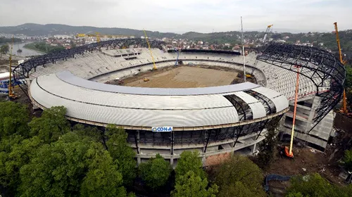 Cluj Arena a trecut testul UEFA!** 95% din lucrări îndeplinesc standardele