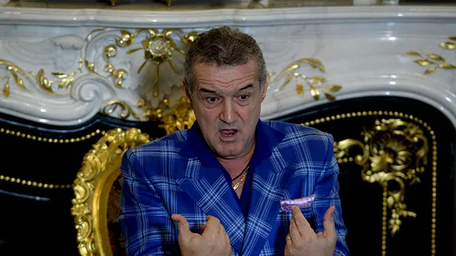 Premieră? Becali i-a dat 