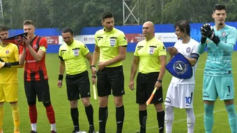 Arbitru cu ecuson FIFA delegat la turul barajului dintre FC Voluntari și Unirea Slobozia. Marian Barbu va conduce întâlnirea, iar în camera VAR se va afla Sebastian Colțescu