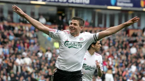 VIDEO** Liverpool face scor cu Burnley! VEZI supergolurile lui Steven Gerrard!