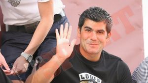 FOTO** Mircea Bornescu, în tribună la Rapid - Poli Iași