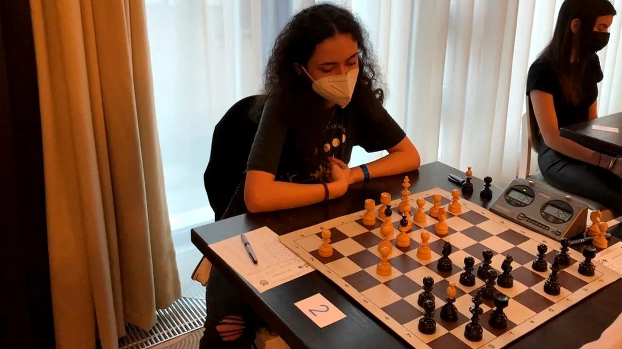 Miruna Lehaci e regina șahului românesc, la doar 17 ani! A cucerit patru medalii de aur la Campionatele Naționale de la Mamaia