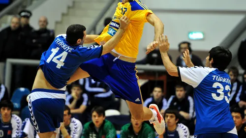 România - Bulgaria, scor 38-20, în primul meci din calificările la CM de handbal masculin tineret