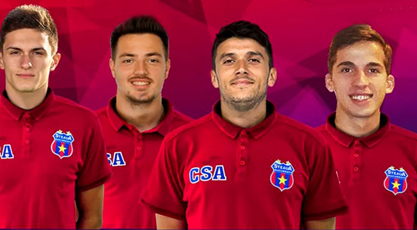 Steaua are nouă noutăți în lot pentru cantonamentul din Antalya.** În schimb, Lăcătuș a renunțat la cinci jucători