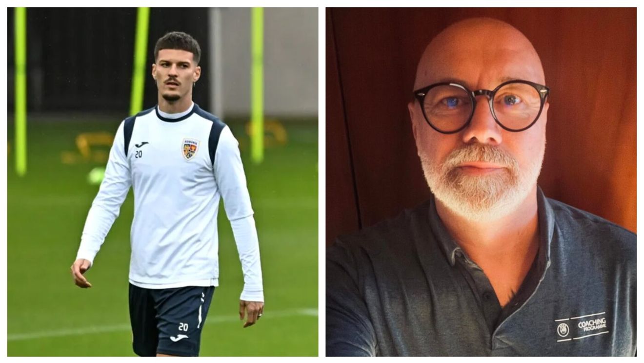 Selecționerul Bosniei a apărut, pe internet, în timp ce îl prezenta pe Dennis Man, la o întâlnire cu antrenorii. FOTO