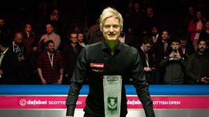 "Tunetul" din snooker s-a întors! Neil Robertson a cucerit ultimul turneu al anului după ce a revenit de la 4-8! Dramatism total și bilă de meci ratată de adversar: "Am fost la câțiva milimetri de înfrângere"