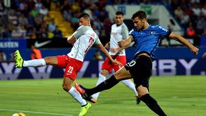 "Țucu-gol" e pe plin. Golgheterul Ligii I bate fierul cât e cald și îi aruncă mănușa lui Contra
