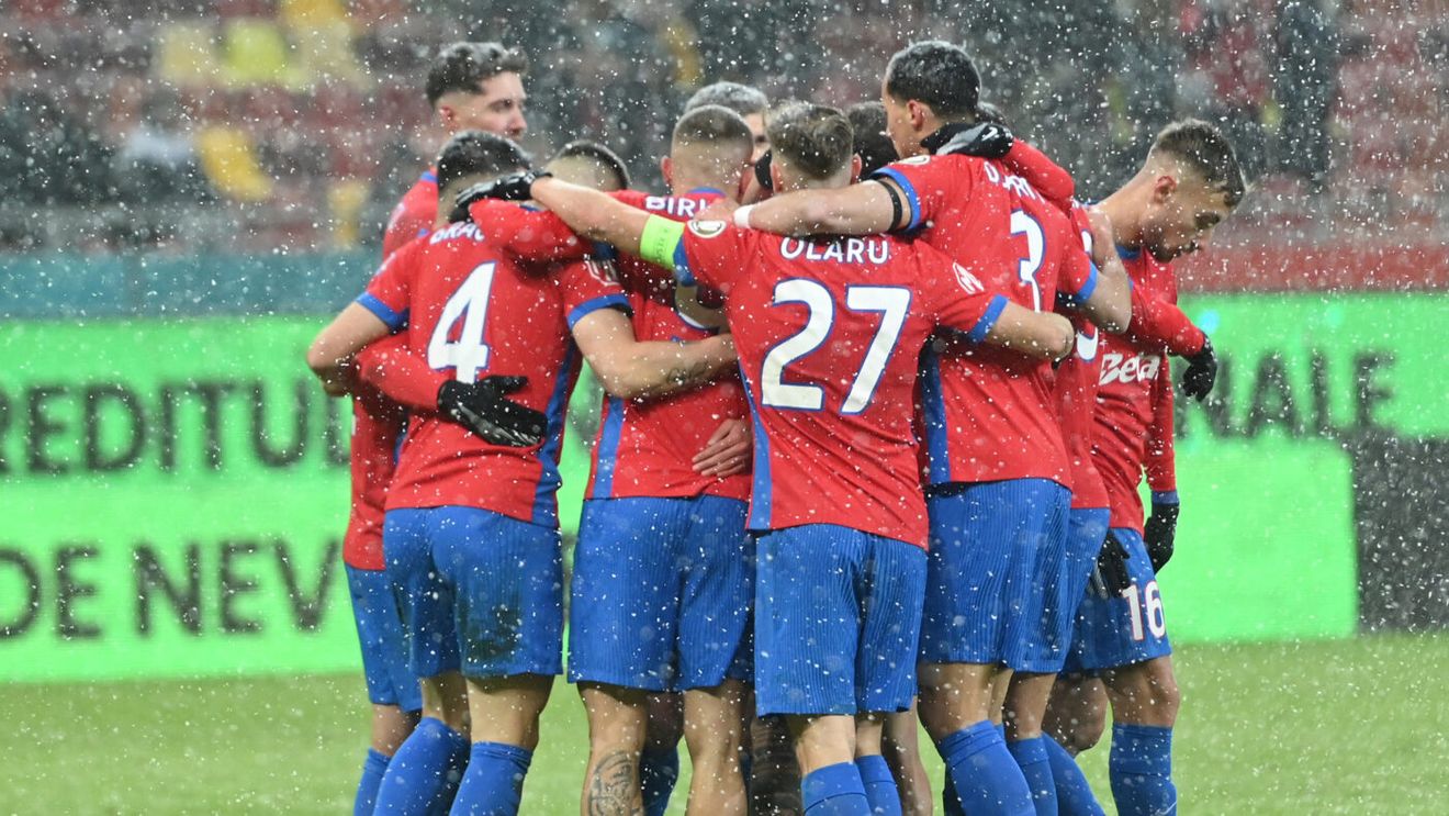 FCSB - FK Csikszereda 1-0, în etapa 24 din Superliga. Campioana se apropie la 4 puncte de play-off