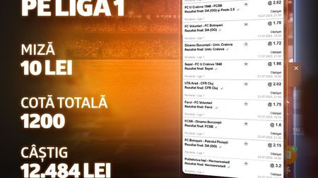 ADVERTORIAL | Bilet de 10 pe Liga 1