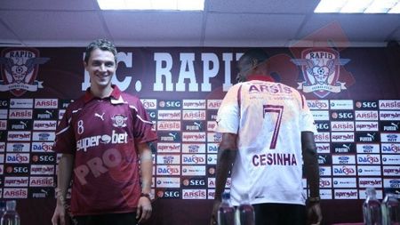 FOTO Cesinha și Grigore au prezentat noul echipament!** "Locul nostru e pe podium"