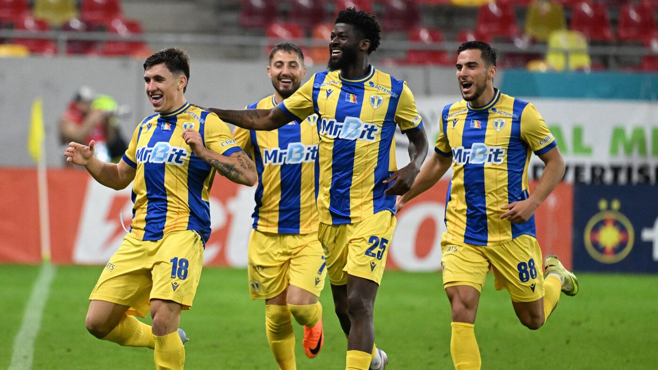 Ce torpilă! Sălceanu, gol cu un șut năprasnic: mingea deviată l-a păcălit neașteptat pe Târnovanu!