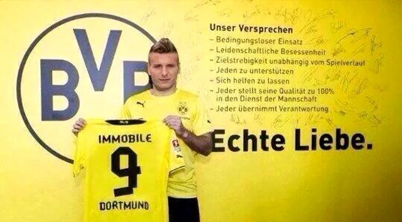 FOTO | Ciro Immobile a semnat cu Dortmund