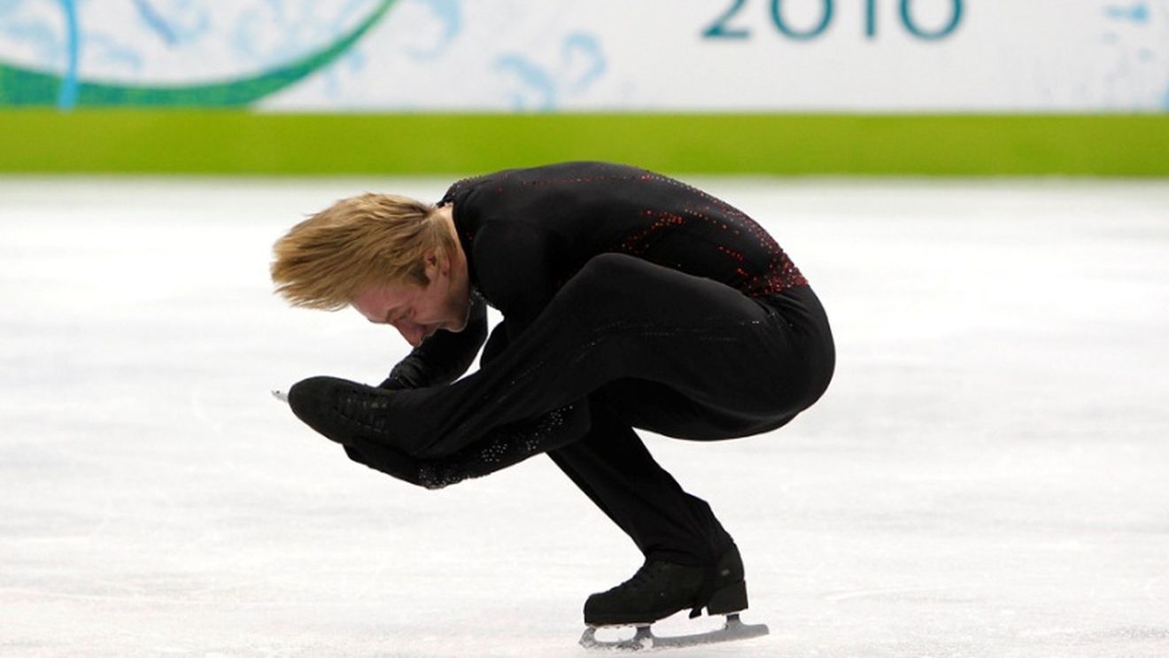 Și campionii pierd!** Evgheni Plușenko, doar argint in proba de patinaj artistic!