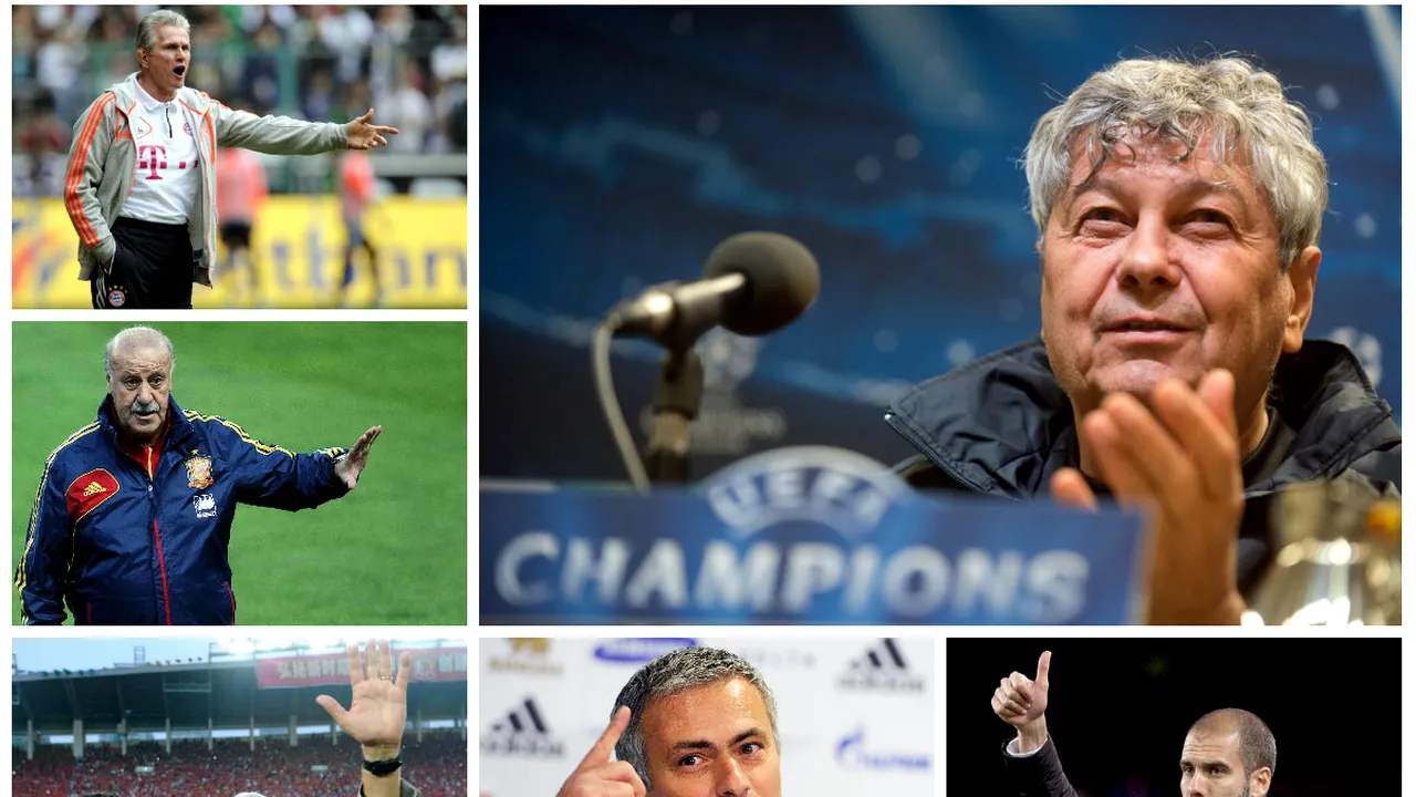 Heynckes, Mourinho, Guardiola... Lucescu! Ce onoare pentru 