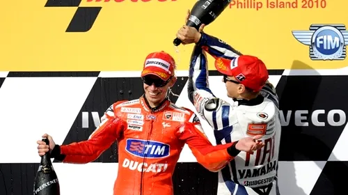 Casey Stoner a câștigat GP-ul Australiei