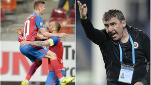 Hagi a pus mâna pe telefon și l-a sunat pe Florin Tănase. Discuția pe care au avut-o cei doi și răspunsul după care "Regele" s-a enervat: "Stai, mă! Cum e bine? Nu ești tu căpitanul Stelei?"